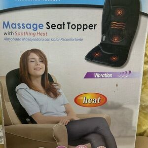 Spa Massage Seat Topper with Soothing Heat